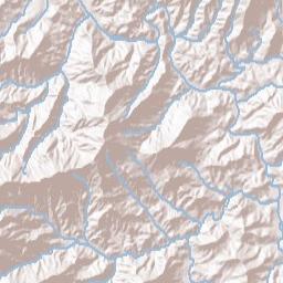 3927 U.S. 441, Nantahala National Forest Terrain Map