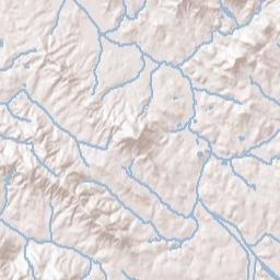 Henderson County Terrain Map