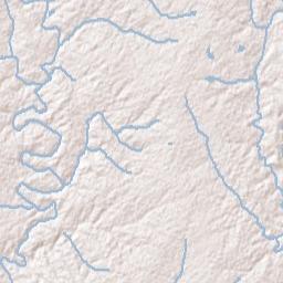 Cleveland County Terrain Map