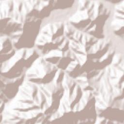 Yabu-shi Terrain Map