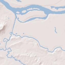 Roseville Arkansas Terrain Map