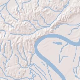 Sibley Tennessee Terrain Map