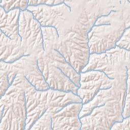 Ovilla Tennessee Terrain Map