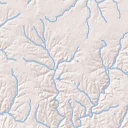Deerfield Tennessee Terrain Map