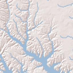 Turkey Creek Tennessee Terrain Map