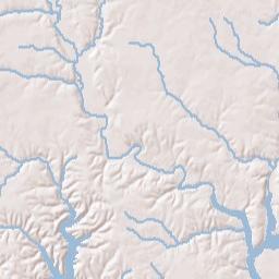 Winchester Springs Tennessee Terrain Map