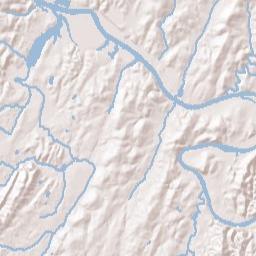 Wilson Heights Tennessee Terrain Map