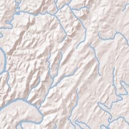 River Bend Estates Tennessee Terrain Map