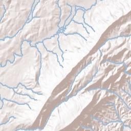 Belleview Estates Tennessee Terrain Map