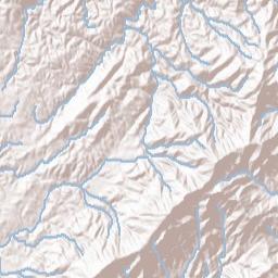 Smithfield Tennessee Terrain Map