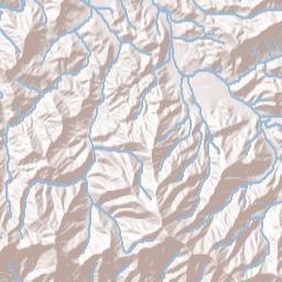 1537-1727 Tallulah Road, Nantahala National Terrain Map