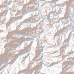 Cullowhee Terrain Map