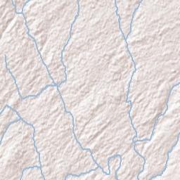 Stanly County Terrain Map