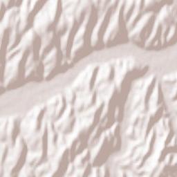 Serhetabat Terrain Map