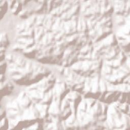 Unnan Shi Terrain Map