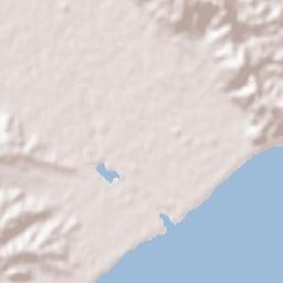 Odawara-shi Terrain Map