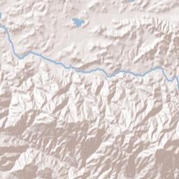Pozo California Terrain Map