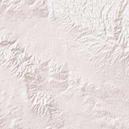 Derby Acres California Terrain Map