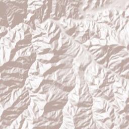 Twin Oaks California Terrain Map