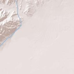 Cinco California Terrain Map