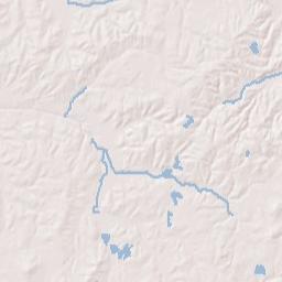 Oakland Tennessee Terrain Map