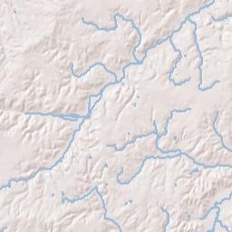 Sugar Hill Tennessee Terrain Map