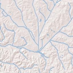 Rose Creek Tennessee Terrain Map