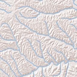 Shawnette Tennessee Terrain Map