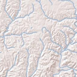 Gaitherville Tennessee Terrain Map