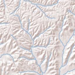 Powell Chapel Tennessee Terrain Map