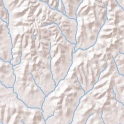 Mimosa Tennessee Terrain Map