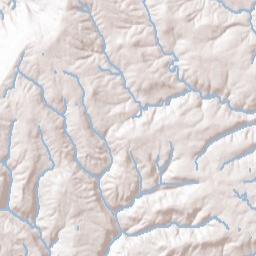 Suck Creek Tennessee Terrain Map