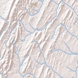 Rolling Hills Tennessee Terrain Map