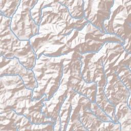 Transylvania County Terrain Map