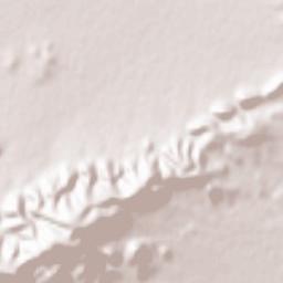 Ksar Chellala Terrain Map