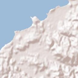 Ōdachō-ōda Terrain Map