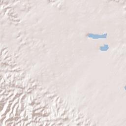 Fellows California Terrain Map