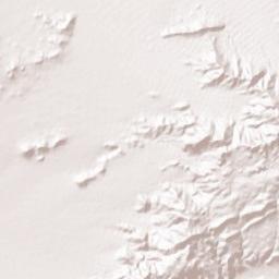 Thomas Place California Terrain Map