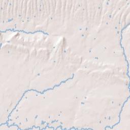Garland Springs Arkansas Terrain Map