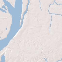Memphis, Tennessee Terrain Map