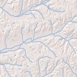 Selmer Tennessee Terrain Map