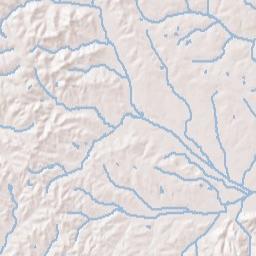 Stantonville Tennessee Terrain Map