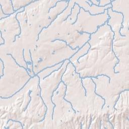 West Shiloh Tennessee Terrain Map