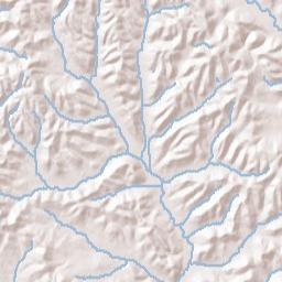 Bunker Hill Tennessee Terrain Map