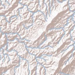 McFarland Tennessee Terrain Map