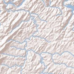Turtletown Tennessee Terrain Map
