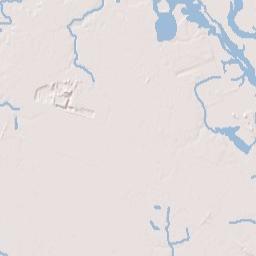 Craven County Terrain Map