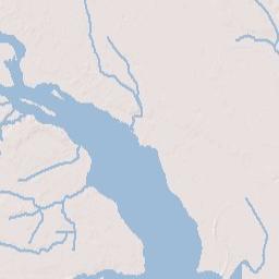 New Bern Terrain Map
