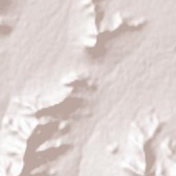 Qorveh Terrain Map