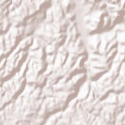 Ōda Shi Terrain Map